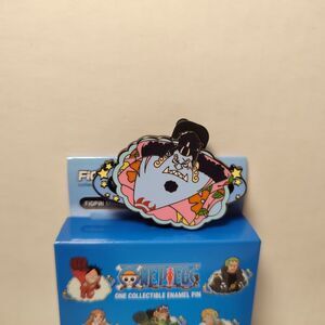 One Piece Jinbe Y670 Enamel Pin Uncommon FigPin Mini Official Badge